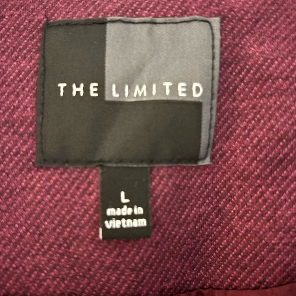 The Limited Deep Purple Women's Blazer - Picture 2 of 5